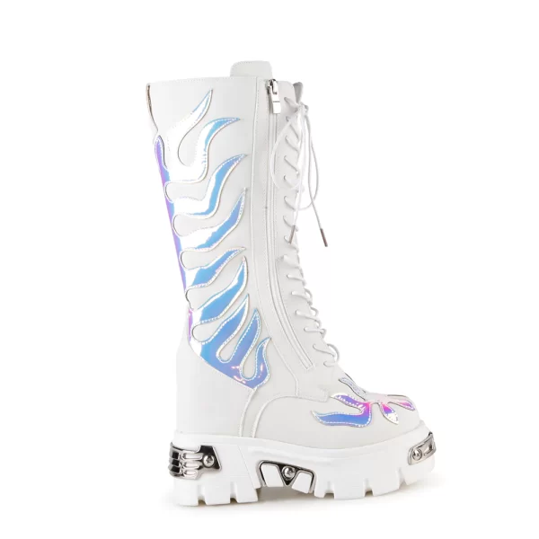 Anthony Wang Ggg-3 White Platform Boot