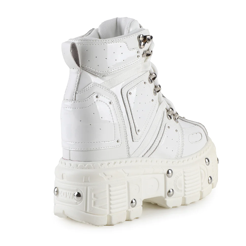 Anthony Wang MANGOSTEEN-05 WHITE Platform Sneaker