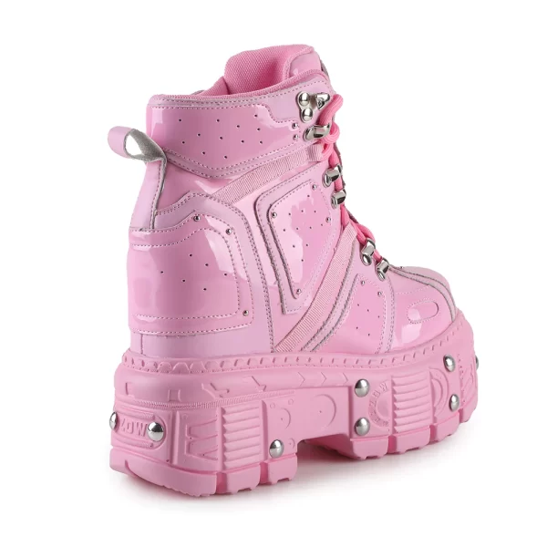 Anthony Wang MANGOSTEEN-05 pink platform sneaker